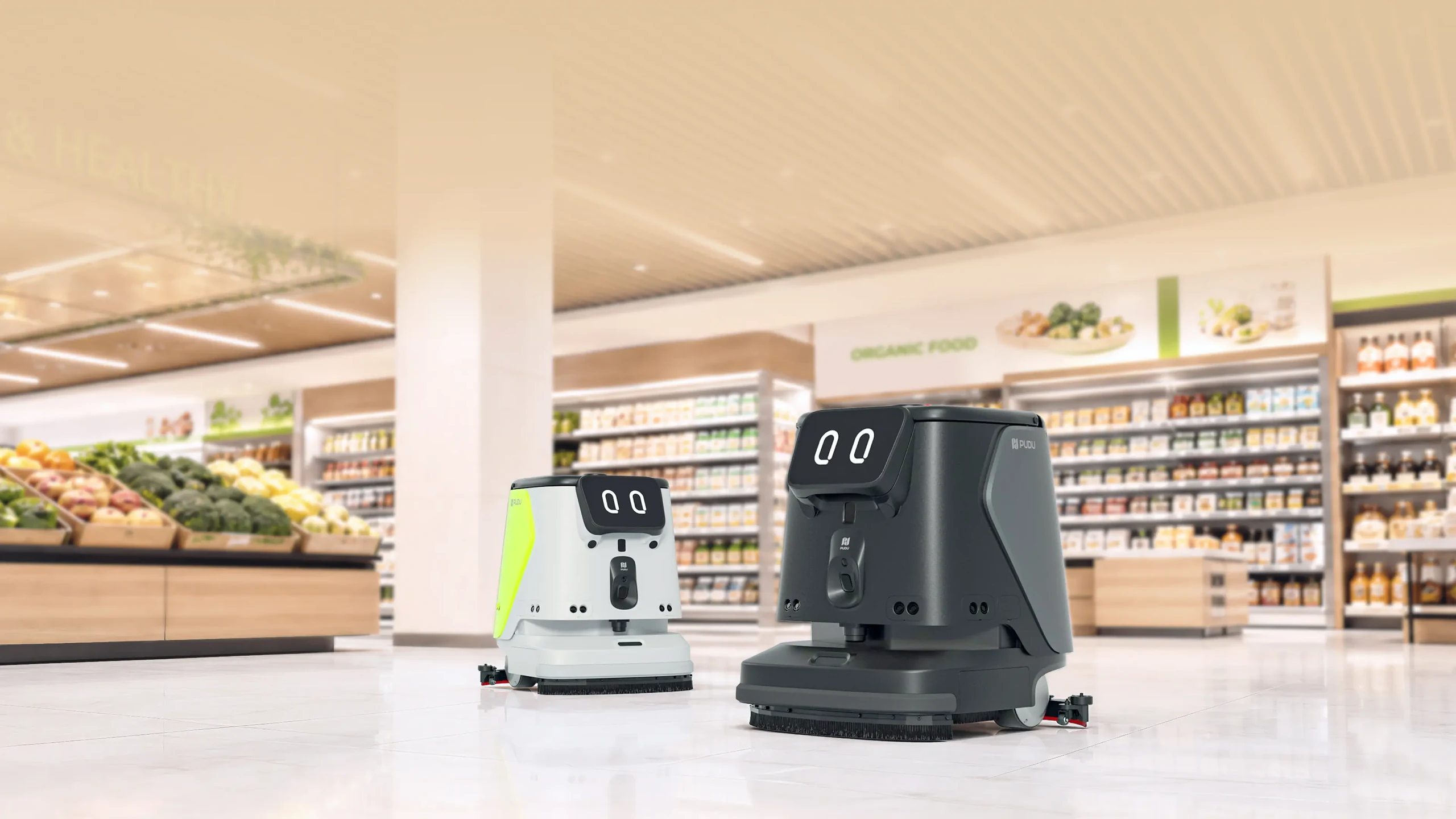 Robot fregador PUDU CC1 Pro Disc
