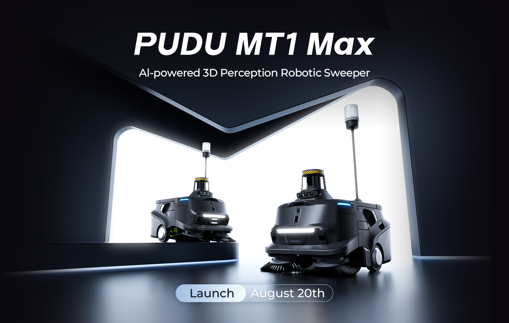 Pudu Robotics lanza PUDU MT1 Max: barredora robótica con percepción 3D impulsada por IA