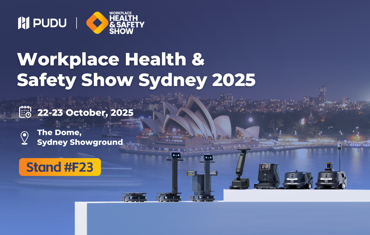 Visita Pudu Robotics en Workplace Health & Safety Show Sídney 2025