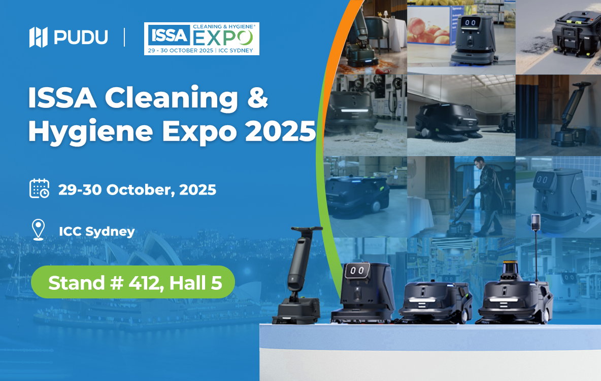 Visita Pudu Robotics en ISSA Cleaning & Hygiene Expo 2025